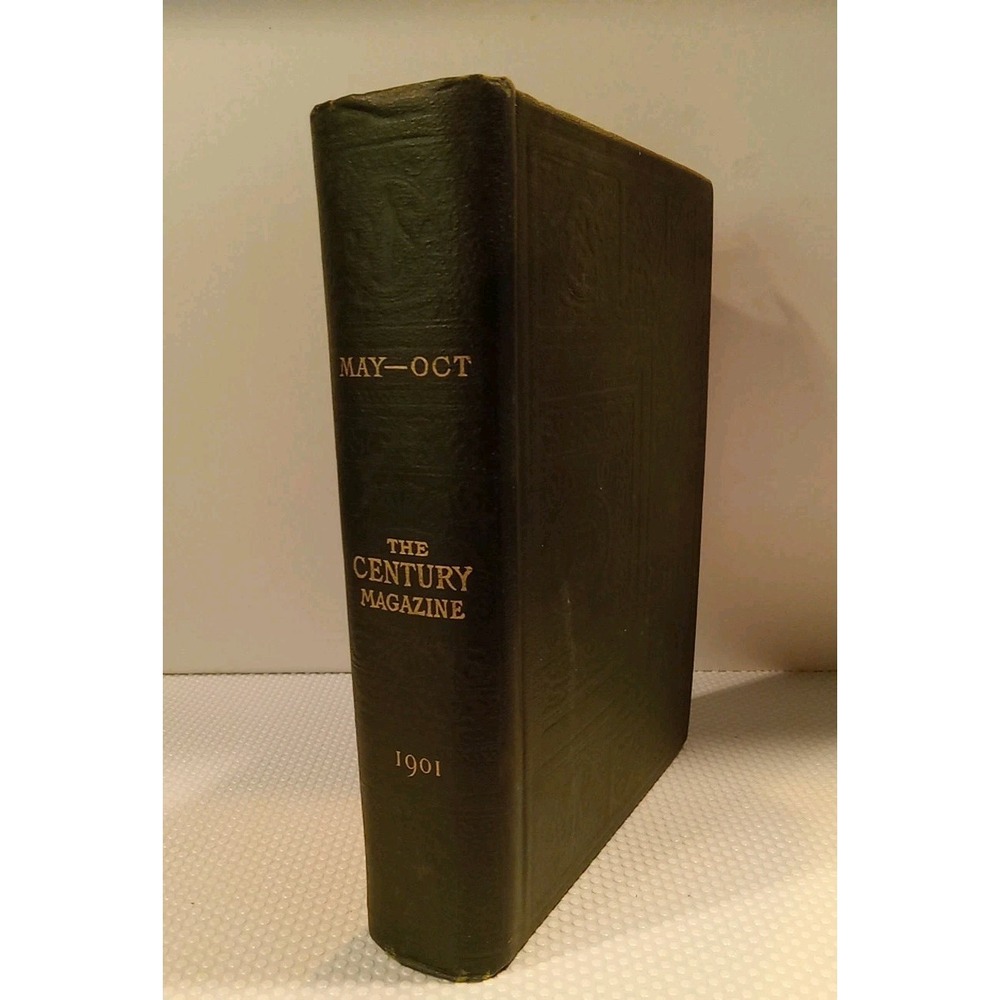 The Century Magazine LXIL 1901 May-Oct New Series Vol XL Hardcover Book